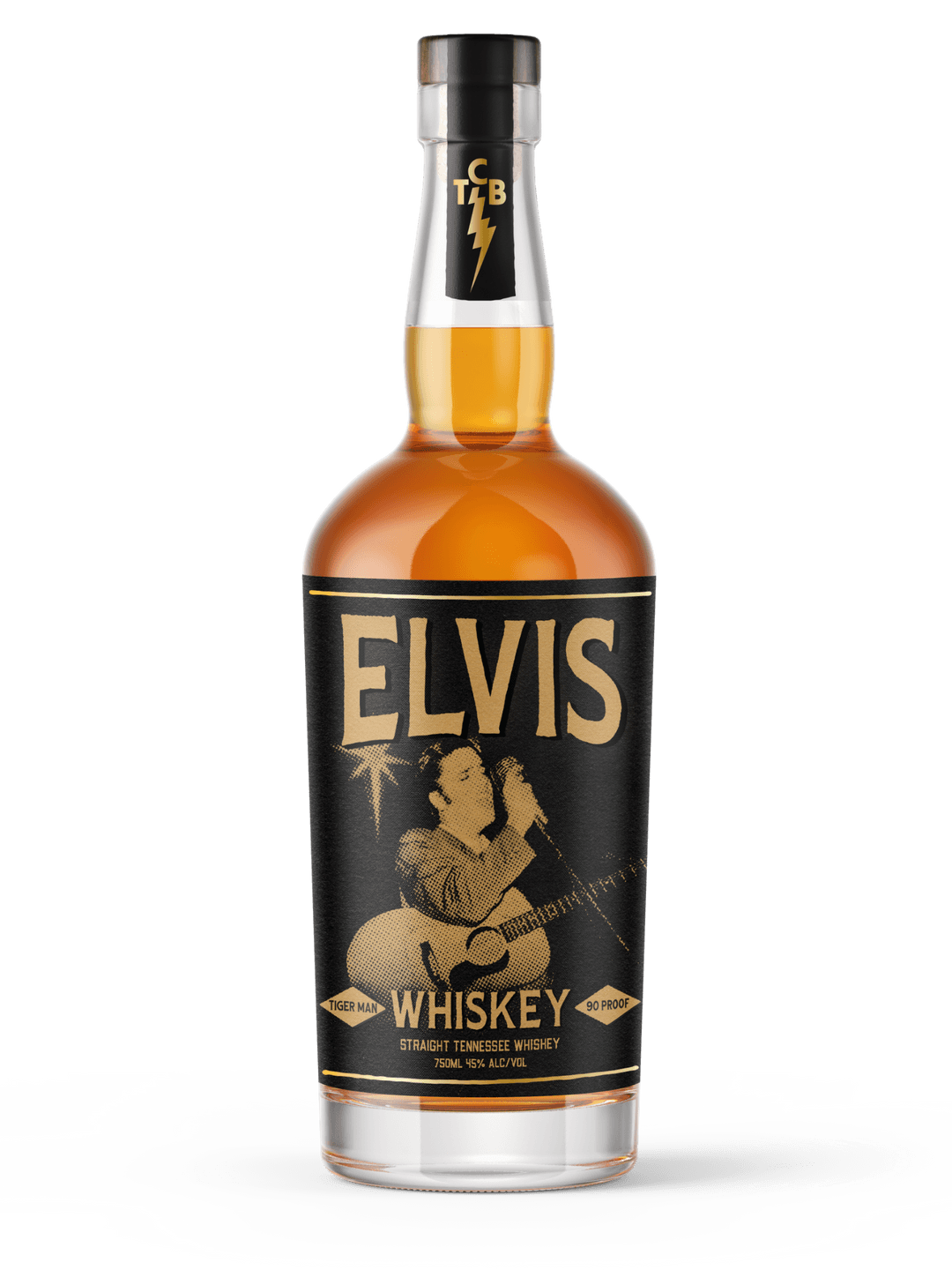 Elvis Straight Tennessee Whiskey 750ml