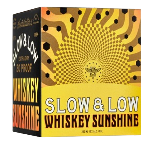 Hochstadter's Slow & Low Whiskey Sunshine 200ml 4pk