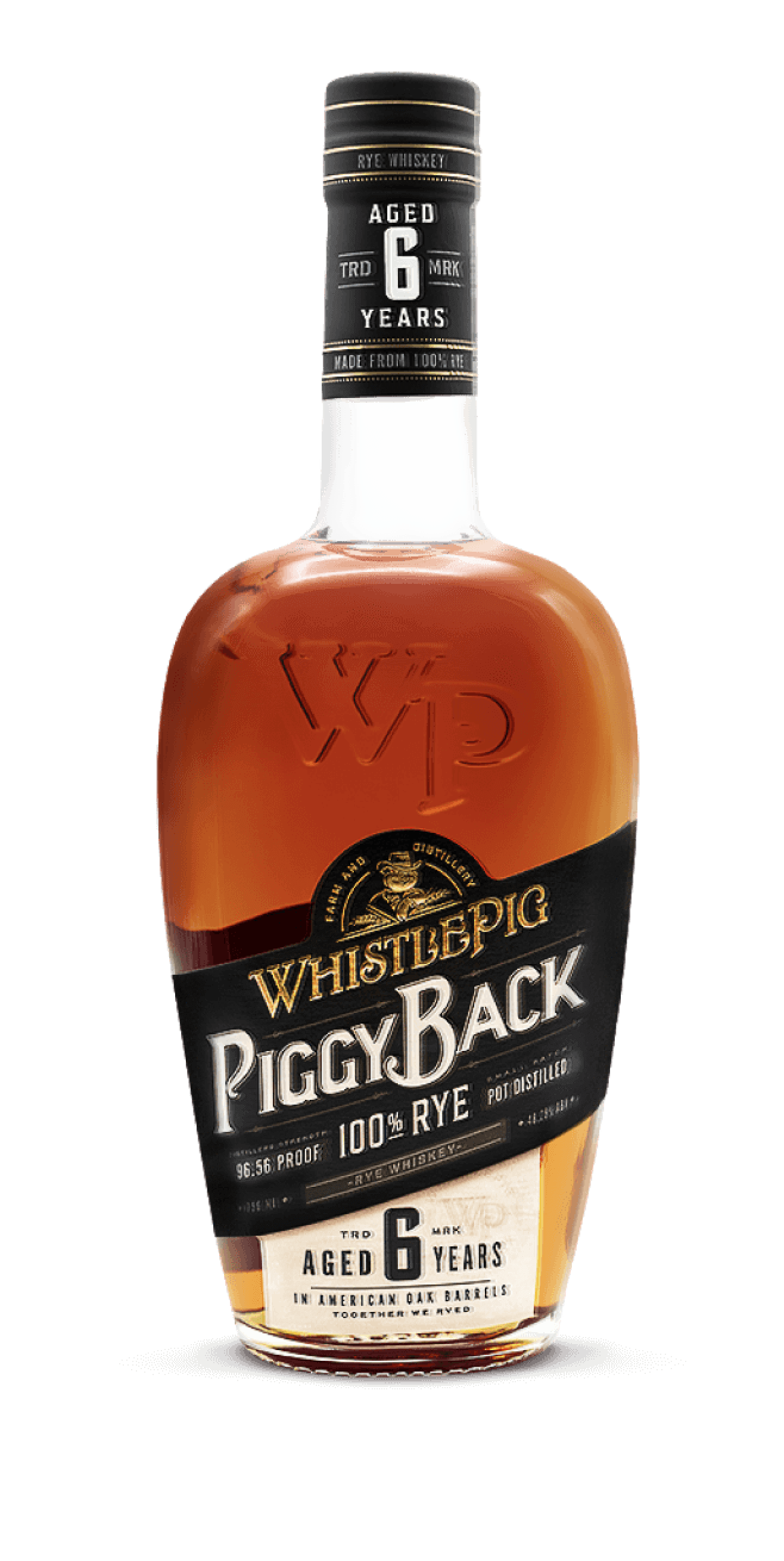 Whistlepig Piggy Back Rye 6 Year 750 ml