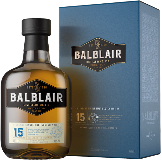 Balblair 15 Year Highland Single Malt Scotch 750ml