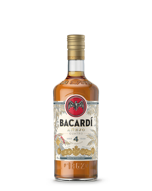 Bacardi Anejo Cuatro 4 Year 750 ml