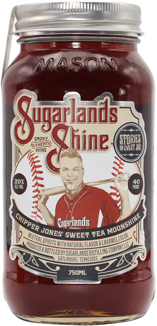 Sugarlands Shine Chipper Jones Sweet Tea Moonshine 750 ml