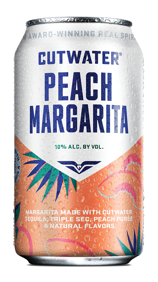 Cutwater Peach Margarita (4 cans) 355 ml