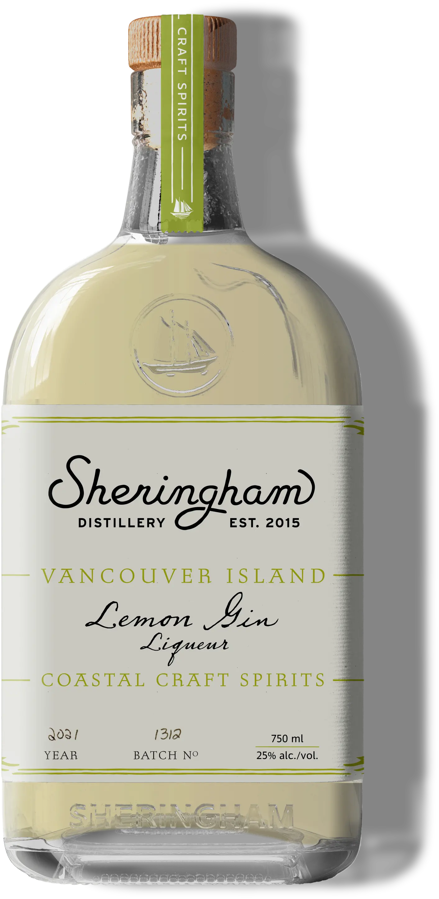 Sheringham Distillery Fresh Lemon 750 ML