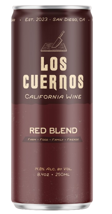 Los Cuernos Red Blend 4pk