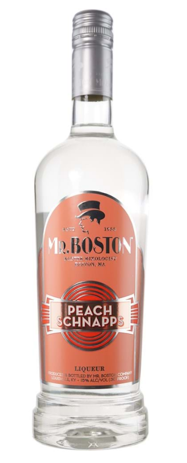 Mr Boston Peach Schnapps 1 L