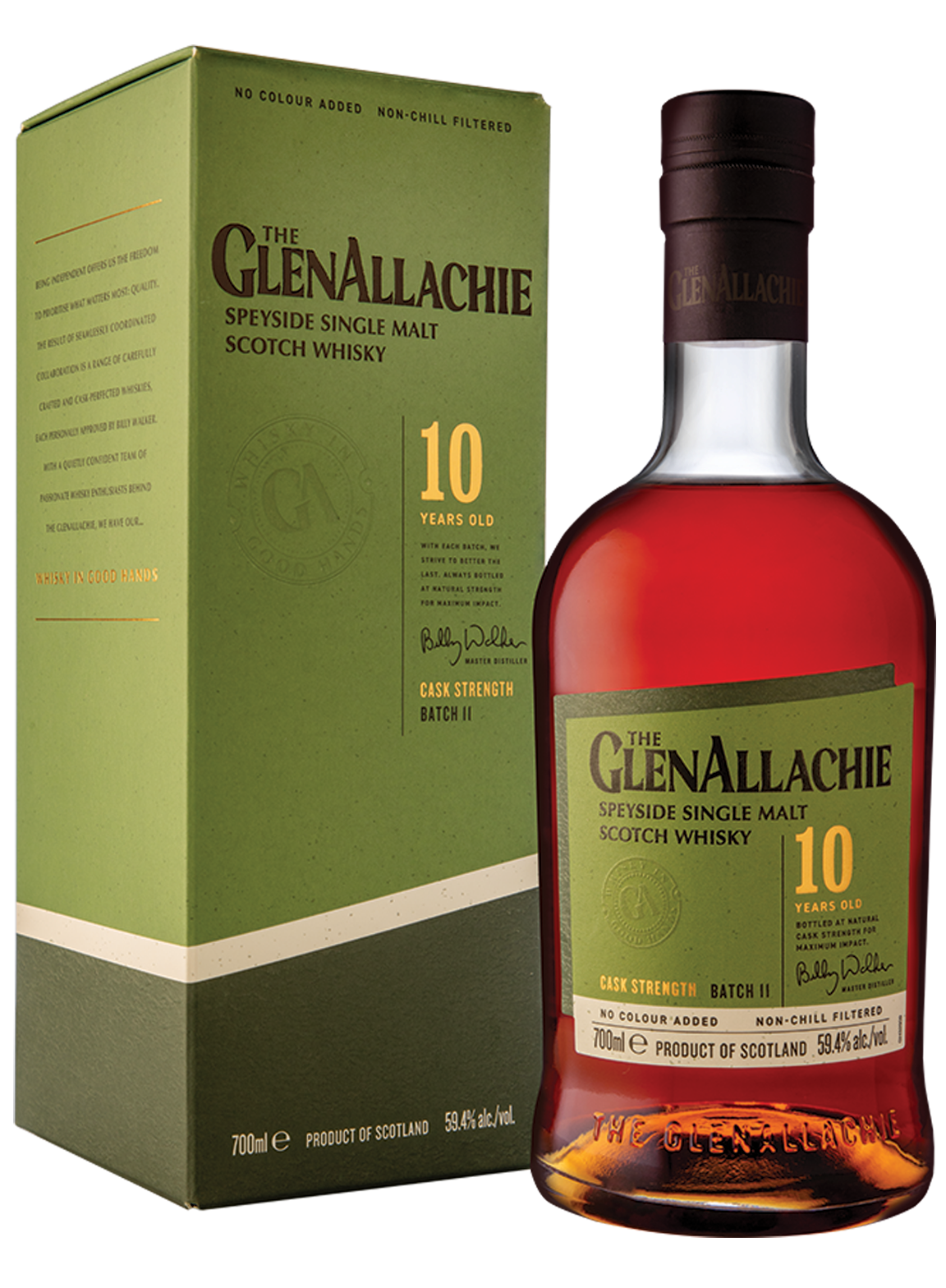 GlenAllachie Cask Strength 10 Year 700ml