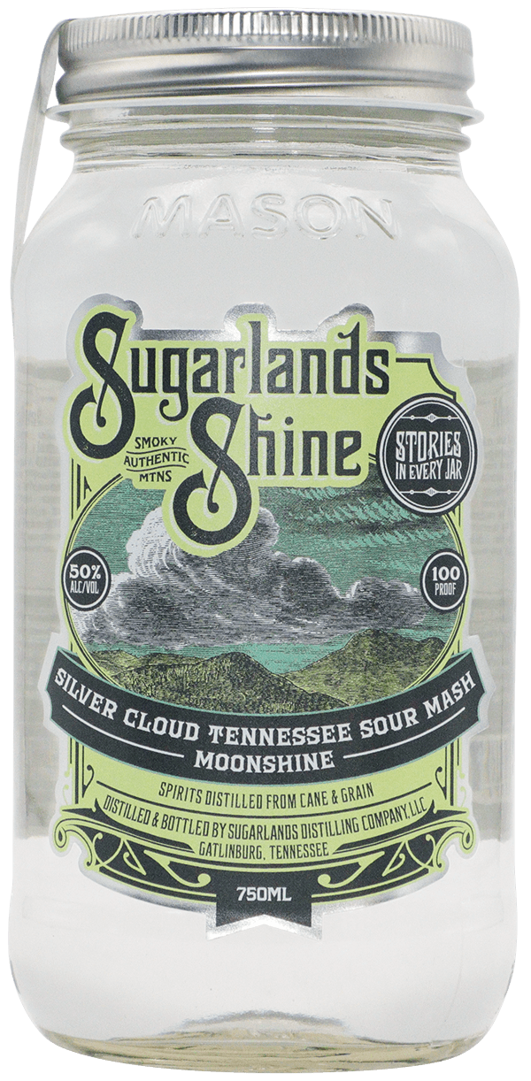 Sugarlands Shine Silver cloud Tennessee sour mash 750 ml