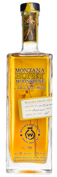 Willies Distillery Montana Honey Moonshine 750 ml