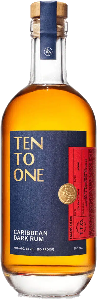 Ten To One Caribbean Dark Rum 750 ml