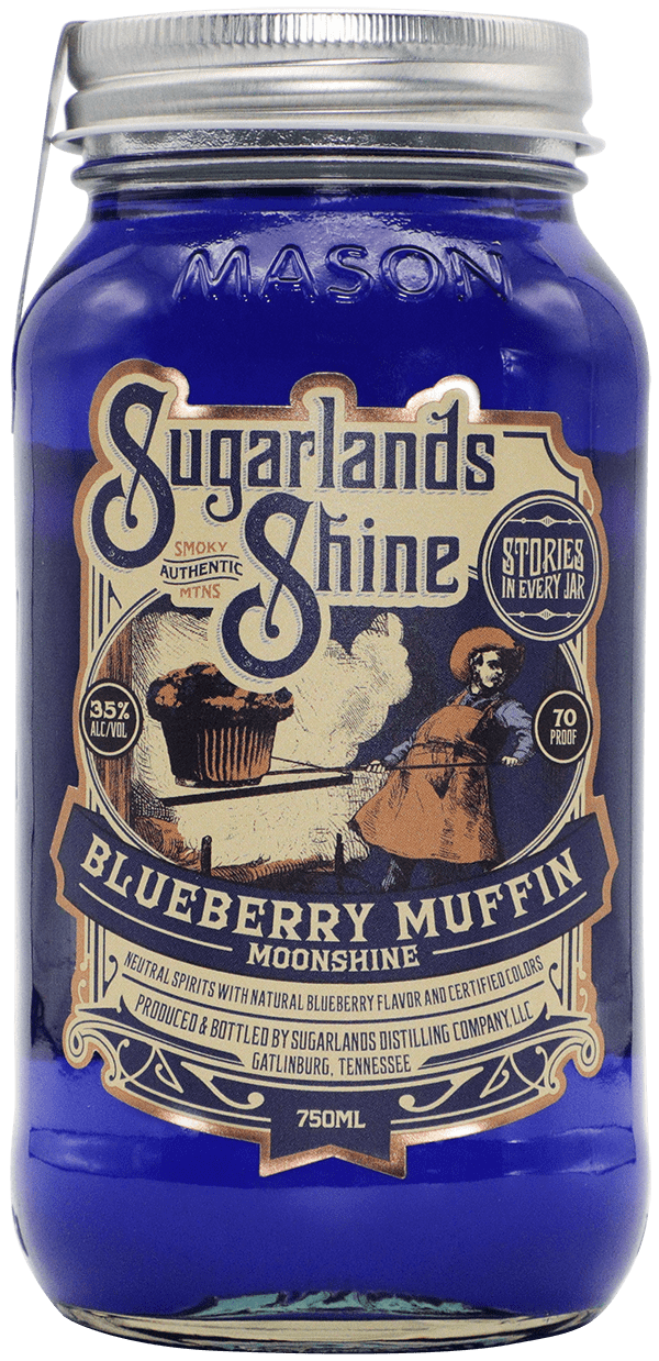 Sugarlands Shine Blueberry Muffin Moonshine 750 ml