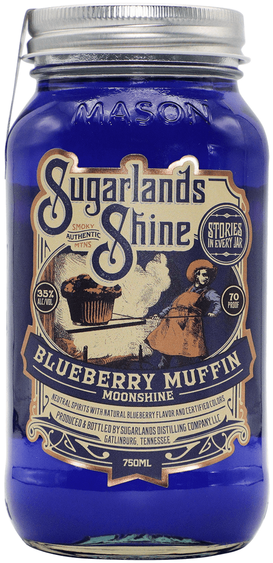 Sugarlands Shine Blueberry Muffin Moonshine 750 ml