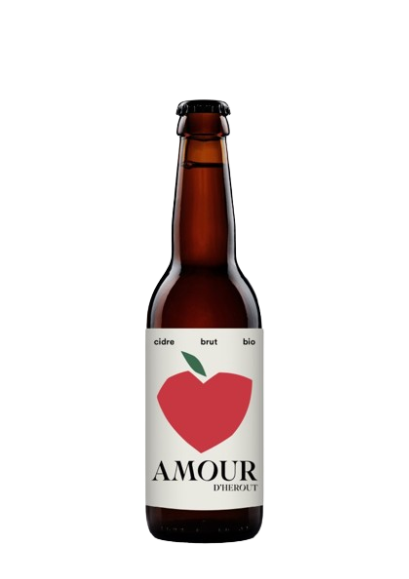 Maison Herout Amour D' Herout  Cidre Brut Bio 330 ml