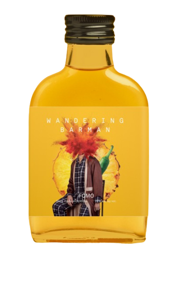 Wandering Barman FOMO Pineapple Turmeric Organic Vodka Sling 100 ml