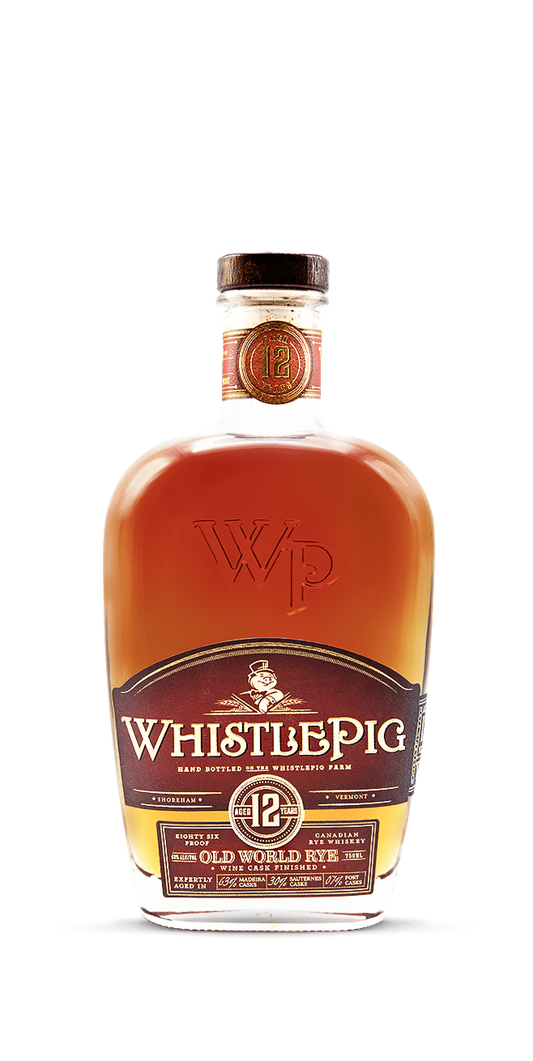 WhistlePig 12 Year Old World Cask Rye Whiskey 750ml