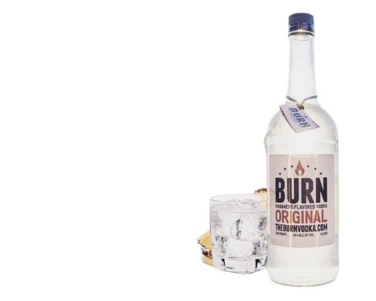 Burn Habanero Flavored Vodka Original 750 ml