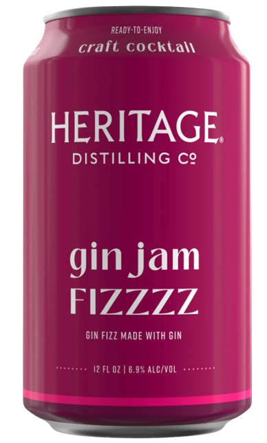 Heritage Distilling Co Gin Jame Fizzzz (4 pack) 12 oz