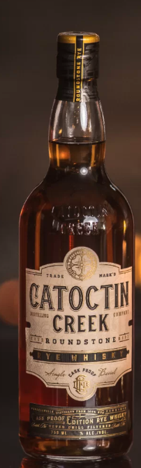 Catoctin Creek Roundstone Rye Cask Proof 750 ml