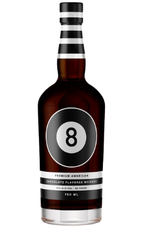 8 Ball Premium American Chocolate Whiskey 750 ml