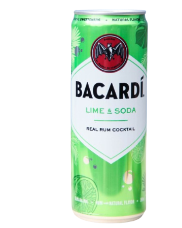 Bacardi Lime & Soda 4x355 ml