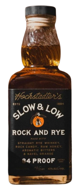 Hochstadters Slow and Low Rock and Rye 84 proof  Straight Rye Whiskey 750 ml