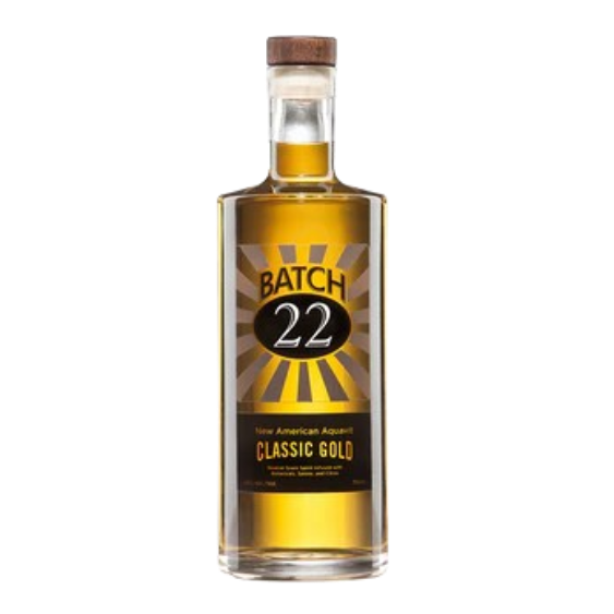 Batch 22 New American Aquavit Classic Gold 750 ml