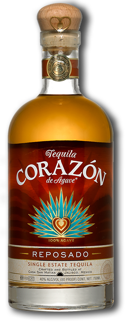 Tequila Corazon Reposado Single Estate 50 ml