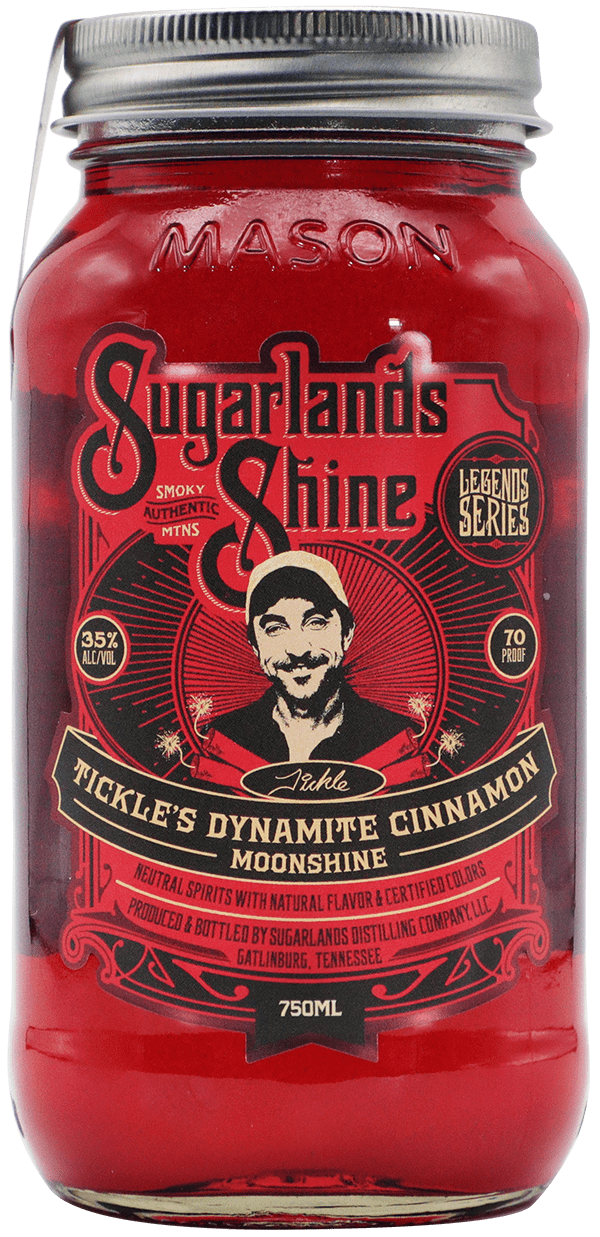 Sugarlands Shine Tickles Dynamite Cinnamon Moonshine 750 ml