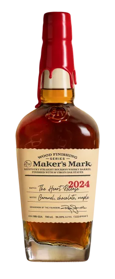 Makers Mark Wood Fisnish Series The Heart Release 750 ML