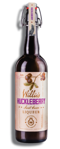Willies Huckleberry Sweet Cream 750 ml
