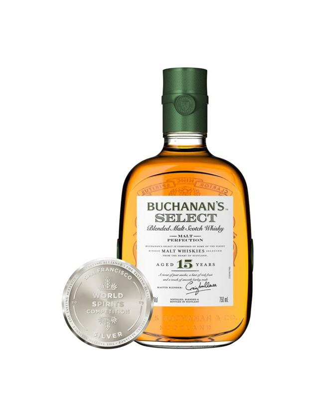 Buchanans 15 Year Old Blended Malt Scotch Whisky 750 ml