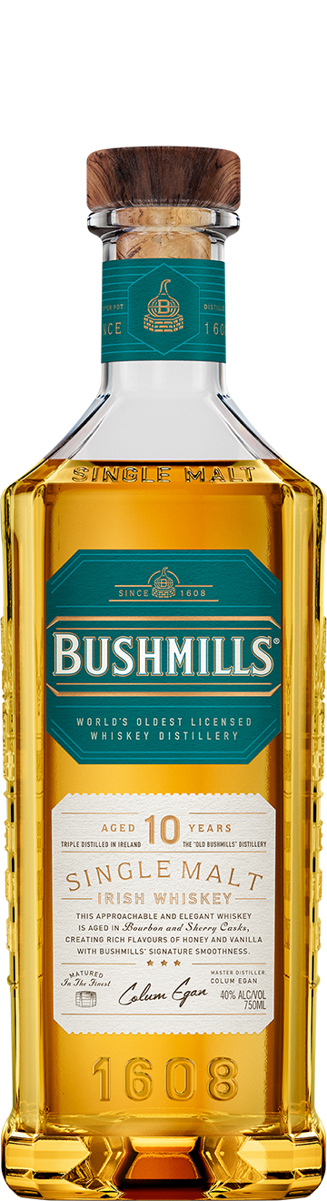 Bushmills 10 Year Single Malt 750ml