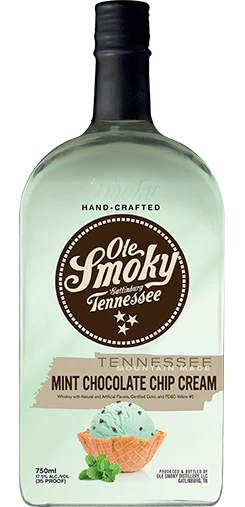 Ole Smoky Mint Chocolate Chip Cream 750 ML