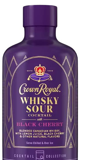 Crown Royal Whisky Sour Black Cherry 375ml