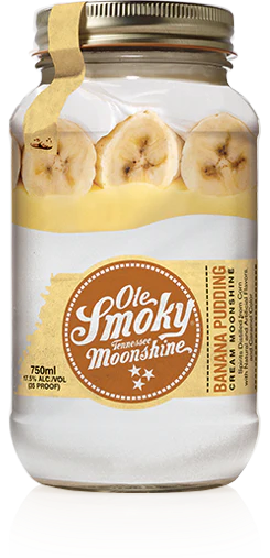 Ole Smoky Banana Pudding Cream Moonshine 750ml