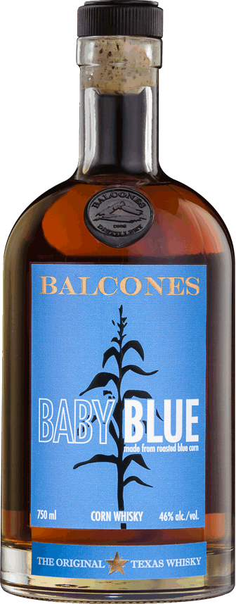 Balcones Baby Blue Pot Distilled Corn Whiskey 750 ml