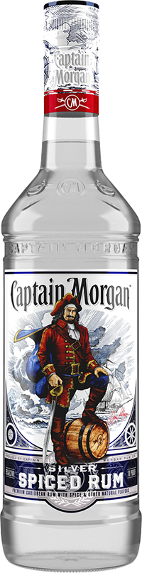 Captain Morgan Silver Spiced Rum 750ml