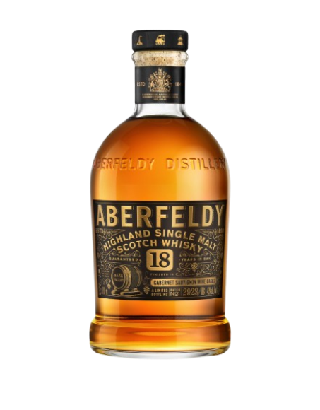 Aberfeldy Finished in Cabernet Sauvignon Wine Casks 18 year 750ml