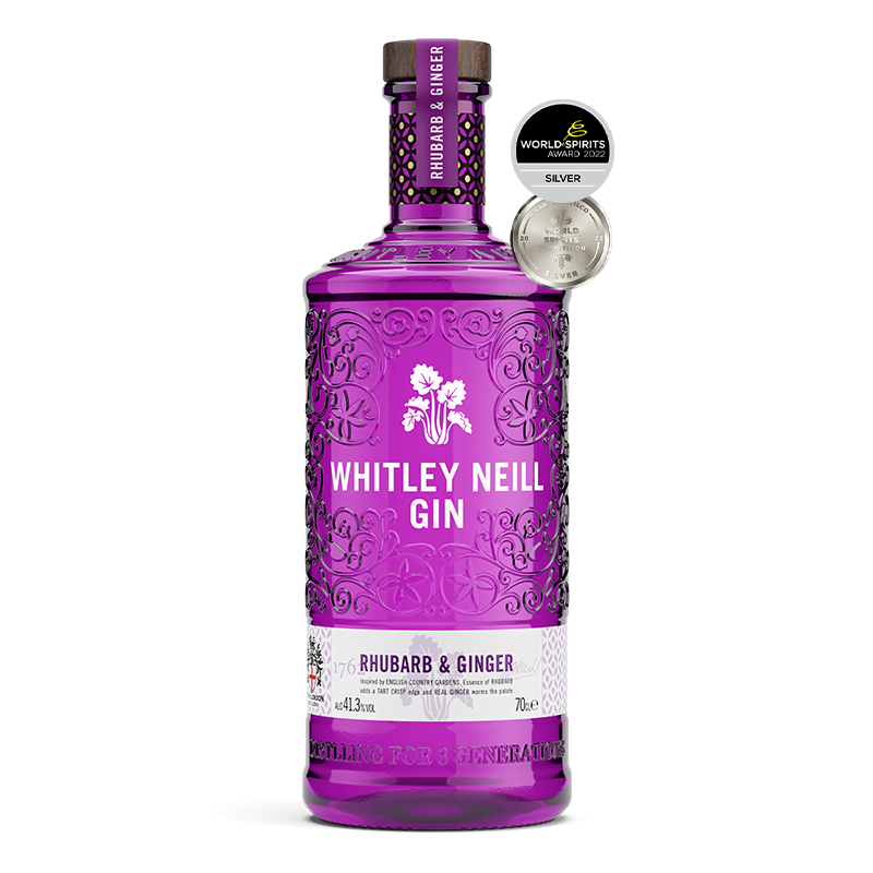 Whitley Neill Rhubarb and Ginger Dry Gin 750 ml