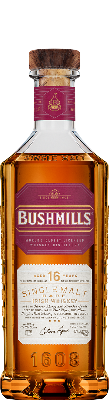 Bushmills 16 Year Single Malt Irish Whiskey 750 ml