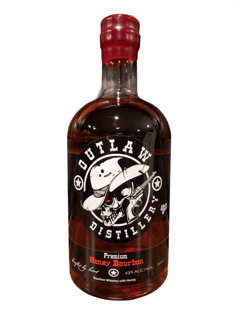 Outlaw Distillery Honey Bourbon 750 ml