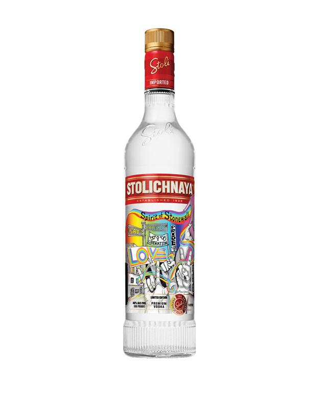 Stolichnaya Stoli Spirit of Stonewall Limited Edition 1 L