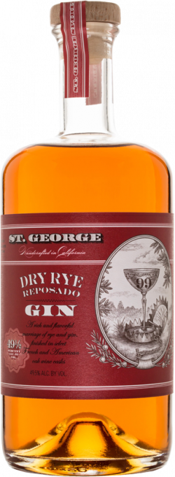 ST  George Dry Gin Reposado 750 ML