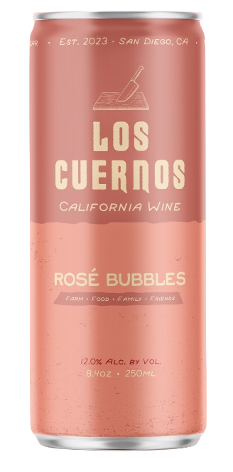 Los Cuernos RosÃ© Bubbles 4pk