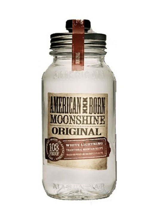 American Born Moonshine Original White Lightning 750 ml