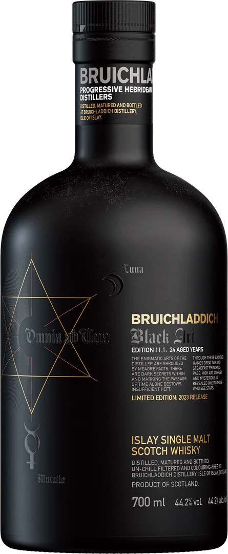 Bruichladdich Distillery Islay Black Art 11.1 Islay Single Malt Scotch 2023 750 ml