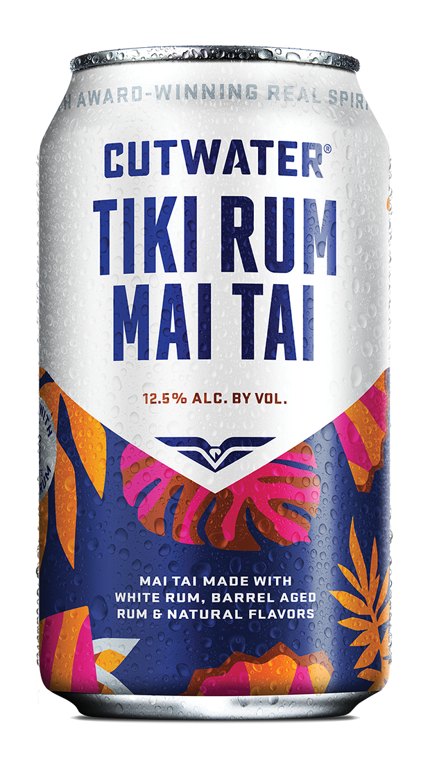 Cutwater Tiki Rum Mai Tai 4 pack cans 4x355 ml