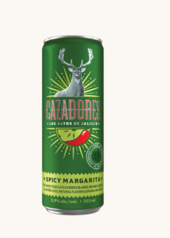 Cazadores Spicy Margarita (4 pack) 355 ml