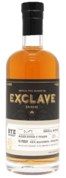 Exclave Spirits Small Batch Rye 3 year 750 ml