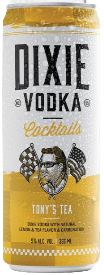 Dixie Vodka Cocktails Tony's Tea (4 Pack) 355 ML